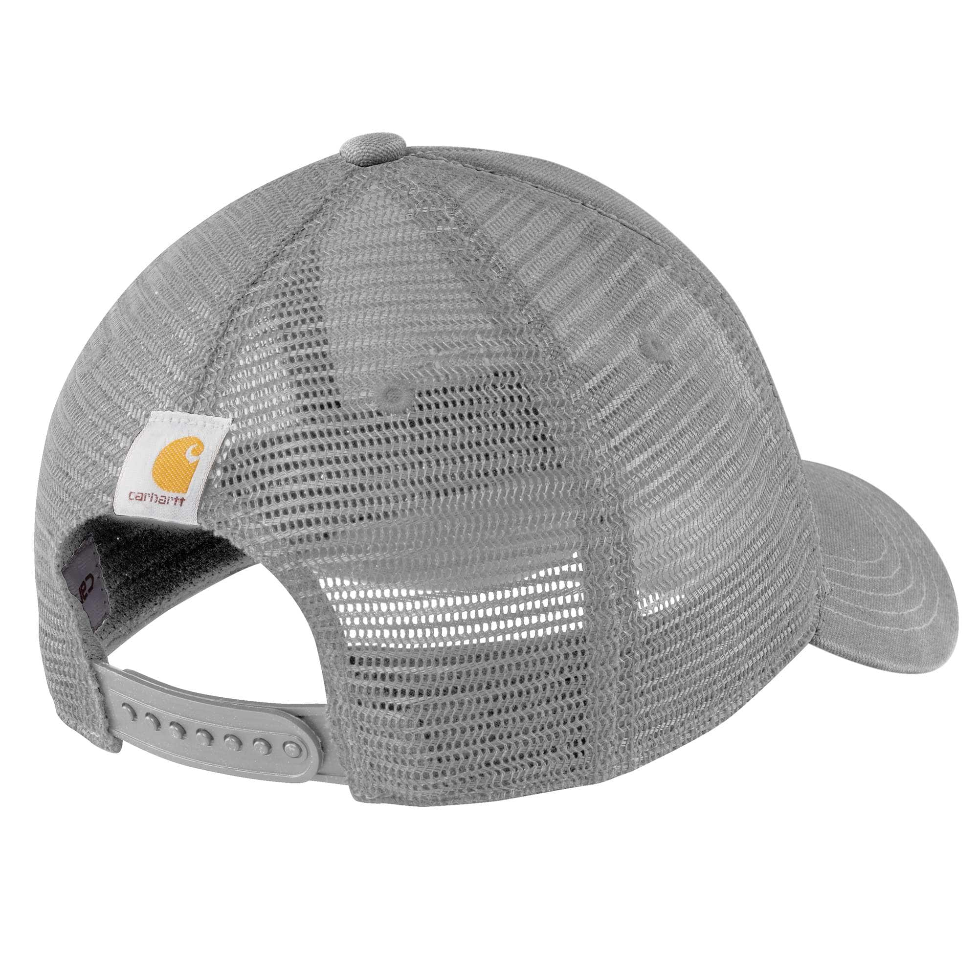 Canvas Mesh-Back Logo Graphic Cap