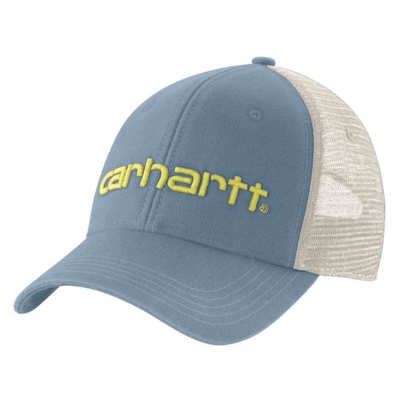 Carhartt  Thundercloud Canvas Mesh-Back Logo Graphic Cap