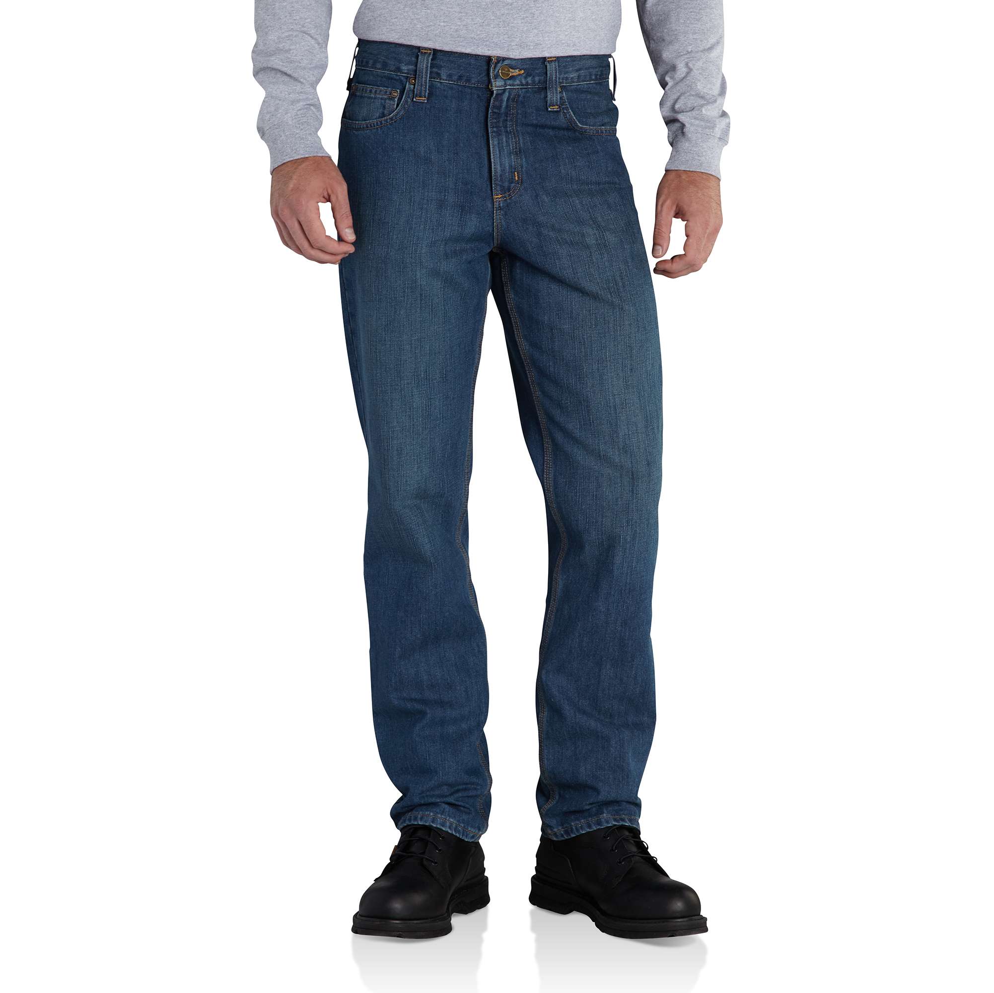 men's carhartt blue jeans