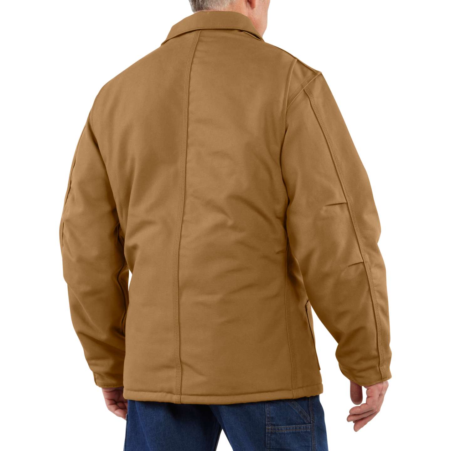 Мужское пальто Carhartt FR Duck Traditional, цвет: Коричневый — фото 2