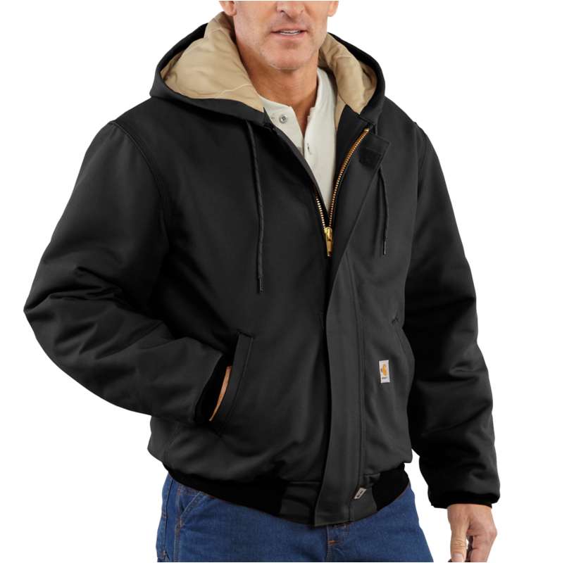 Carhartt  Black Flame-Resistant Duck Active Jac/Quilt-Lined - 3 Warmest Rating