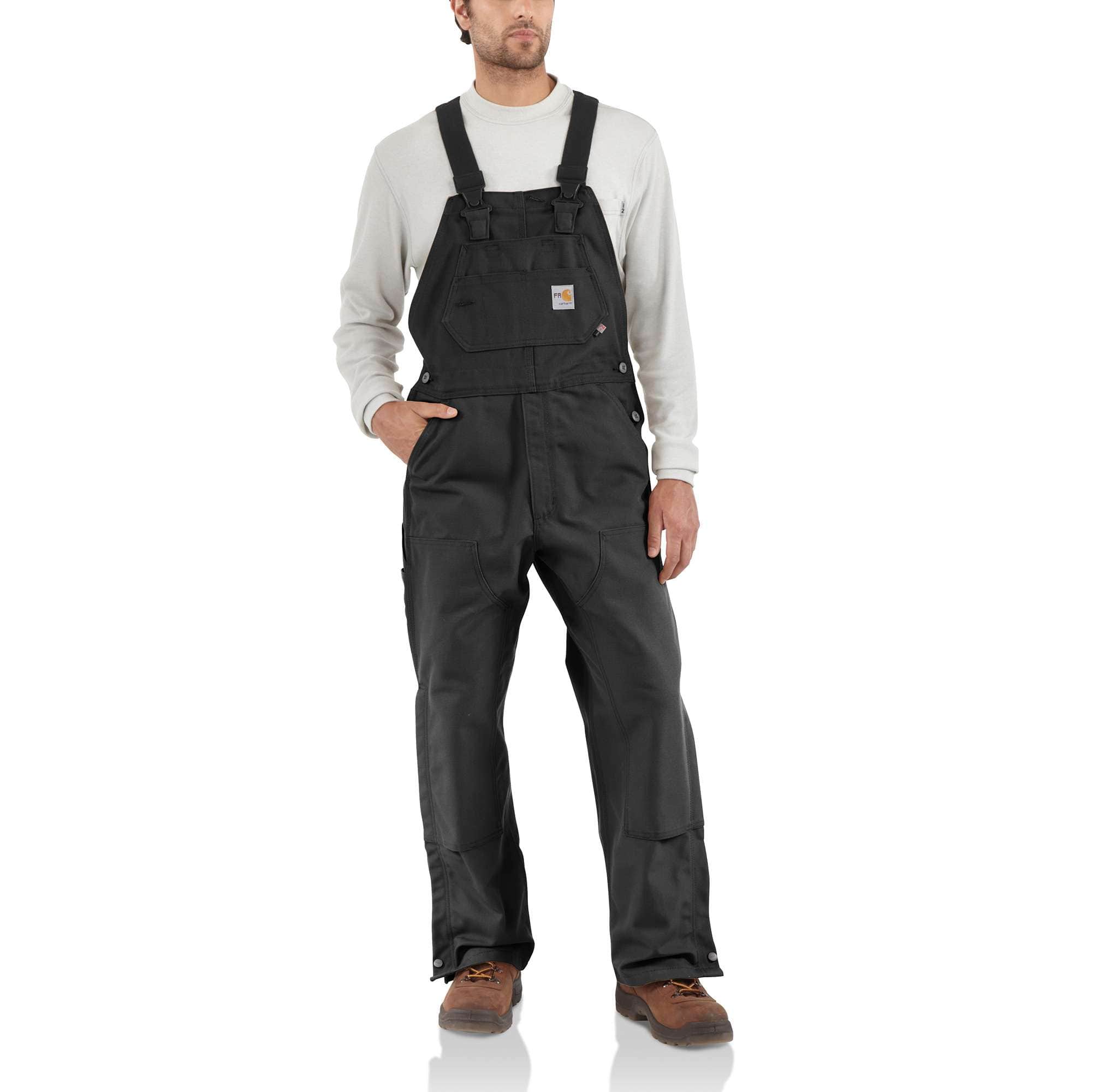 Flame-Resistant Duck Bib Overall/Unlined