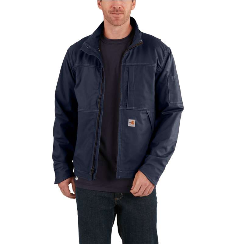 Carhartt  Dark Navy Flame-Resistant Full Swing® Quick Duck® Jacket - 1 Warm Rating