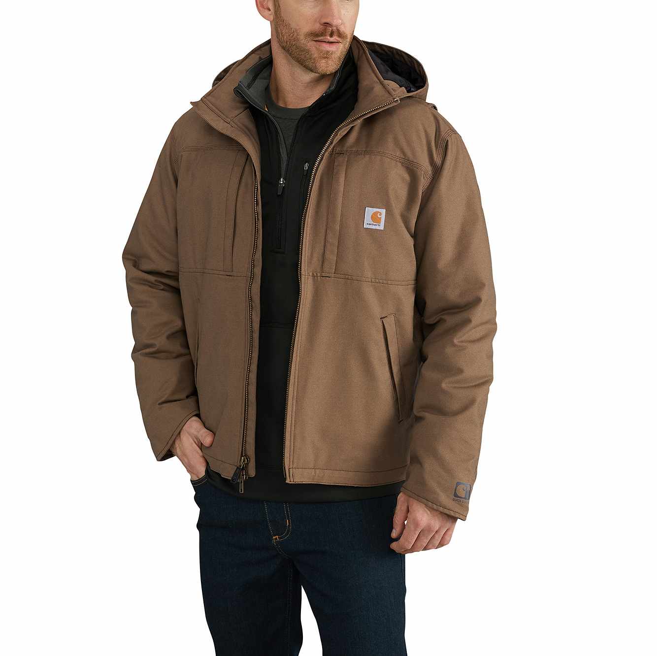 Carhartt Men's Full Swing Loose Fit Quick Duck Insulated Jacket ...