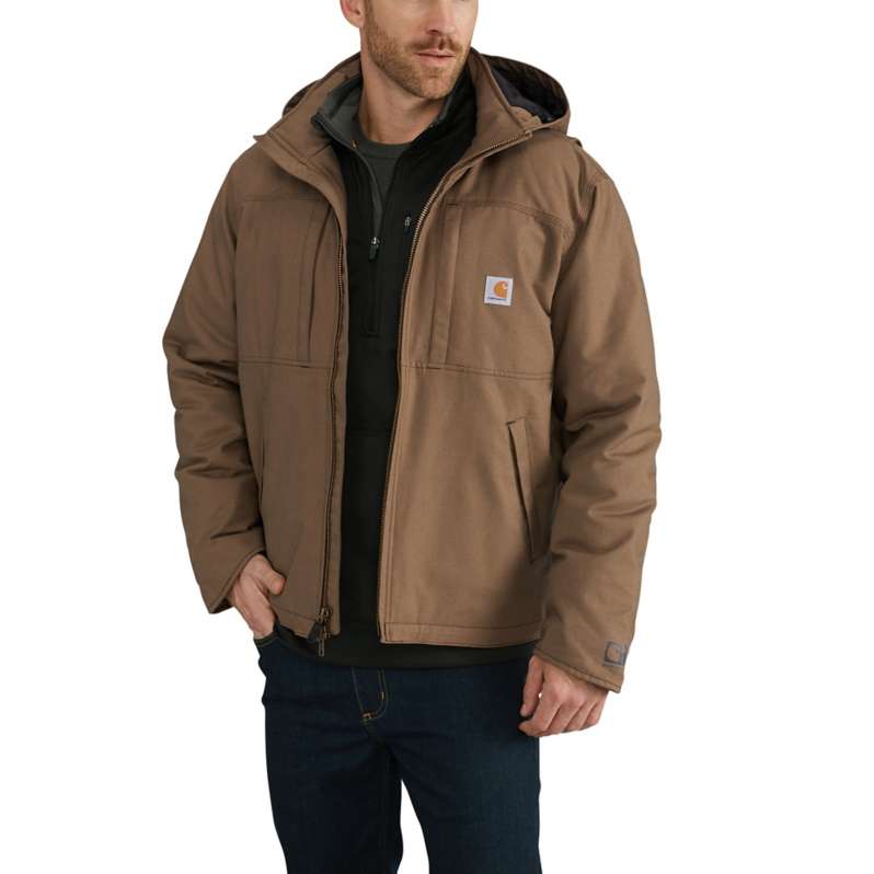 Carhartt  Canyon Brown Full Swing® Loose Fit Quick Duck Insulated Jacket - 3 Warmest Rating
