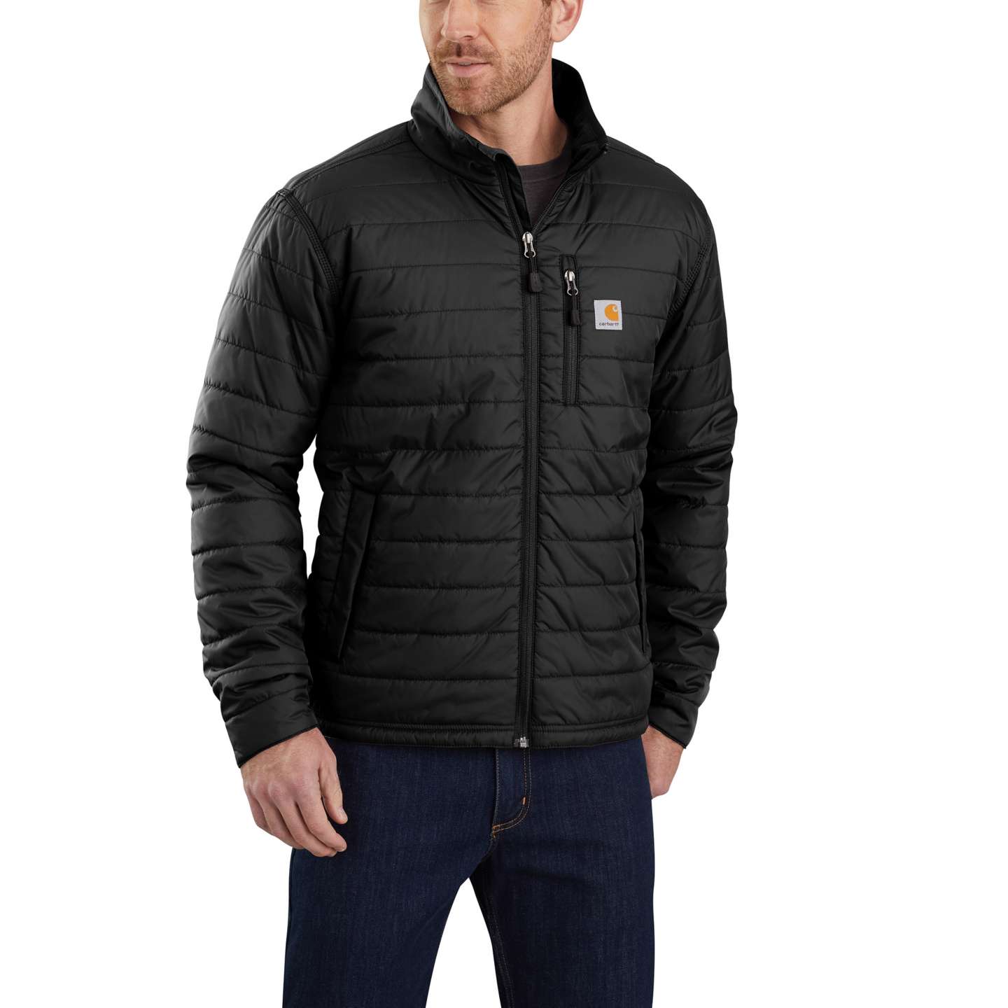 Мужская куртка Carhartt Gilliam, цвет: Чёрный — фото 1