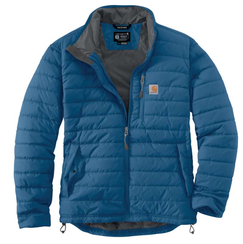 Carhartt  Dark Horizon Blue Men's Rain Defender® Insulated Jacket - Relaxed Fit - Lightweight - 2 Warmer Rating