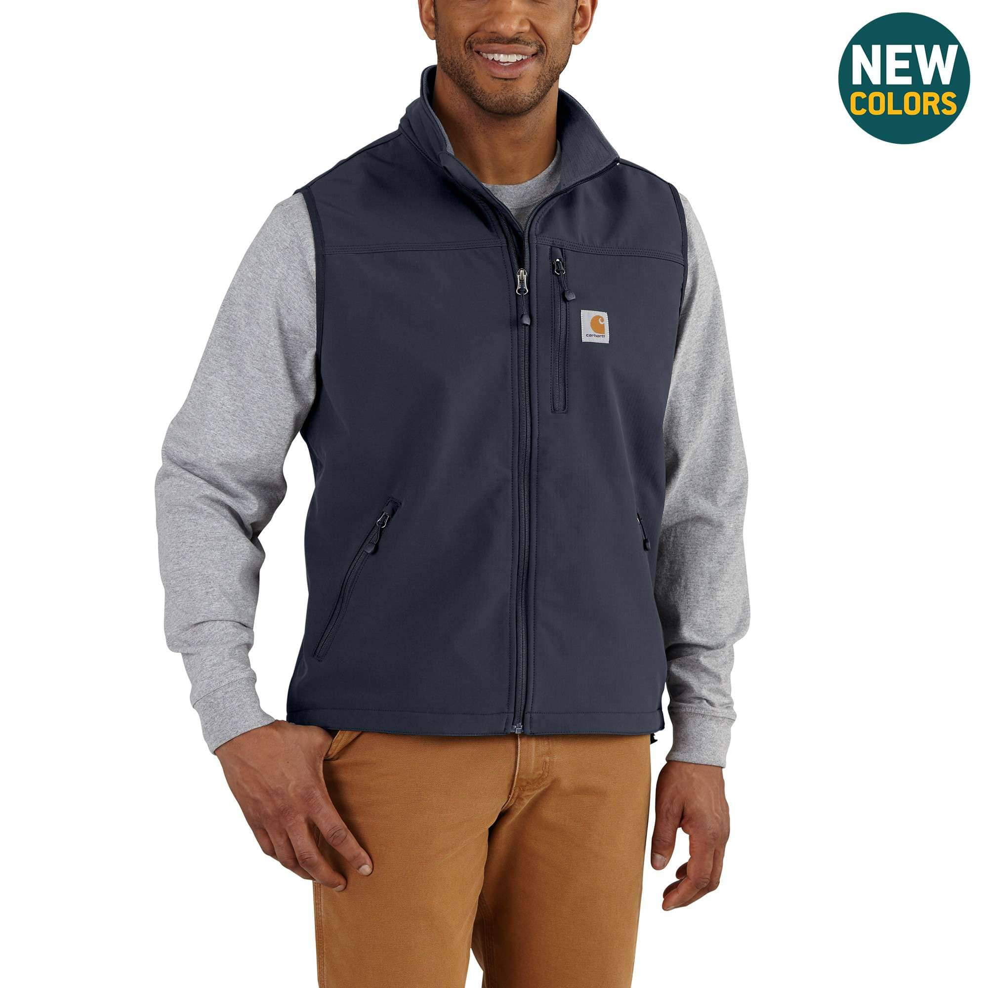 carhartt men's knoxville hooded vest