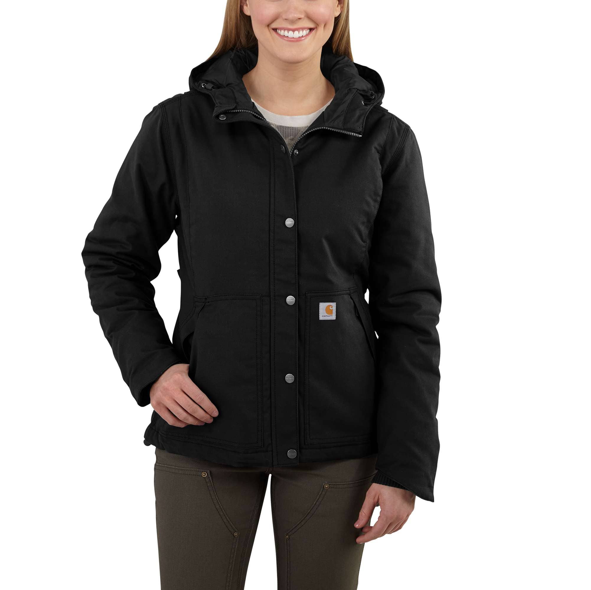 womens carhartt coat with hood