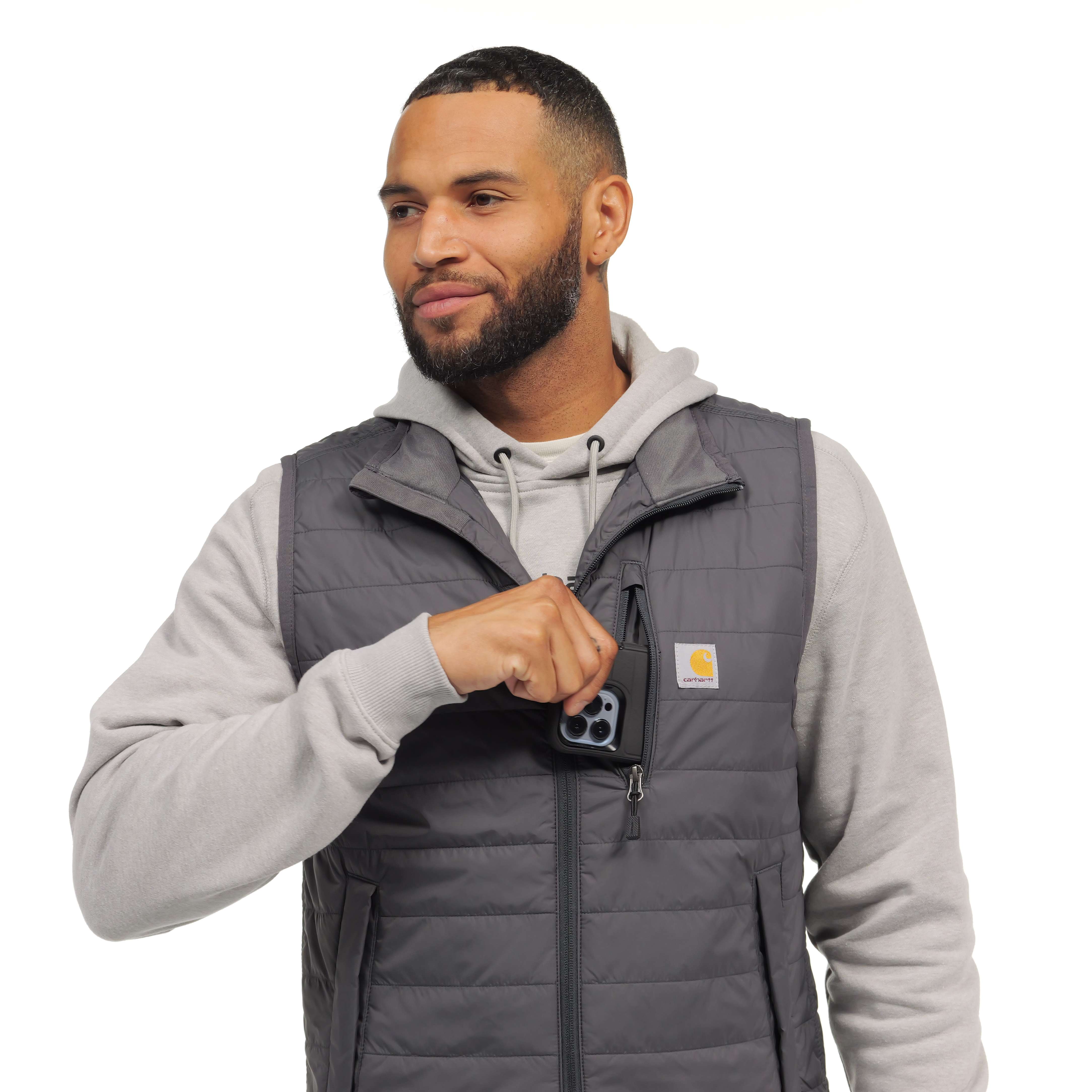 Men's Rain Defender® Insulated Vest - Relaxed Fit, Men's Clothing &  Apparel