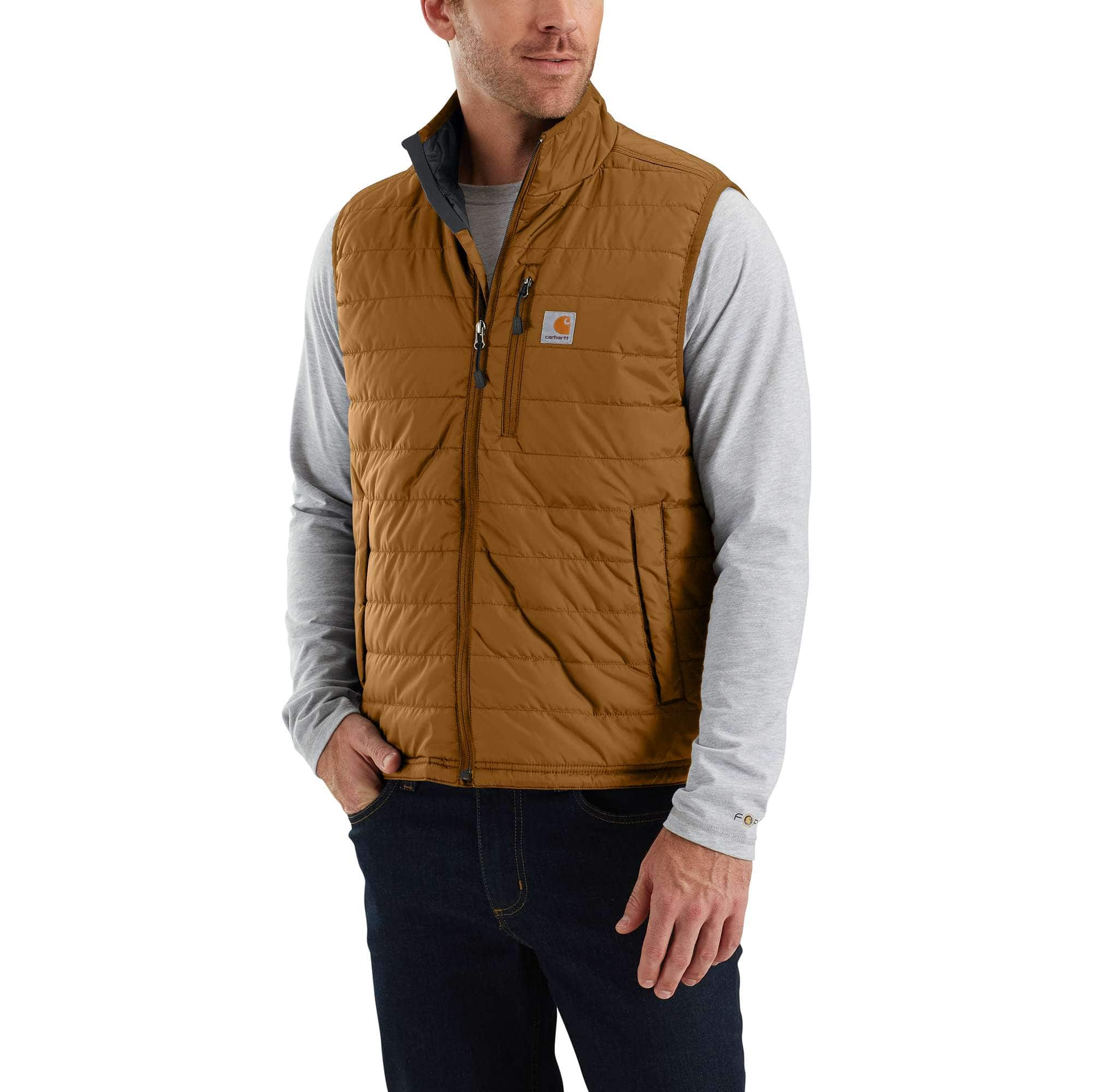 Veste sans manches Carhartt WIP Brun Hamilton / Rigide – Livestock