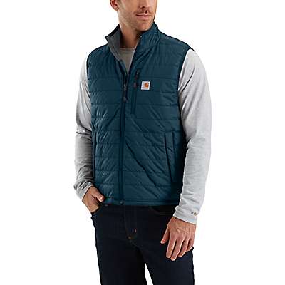 Carhartt Men's Night Blue Rain Defender® Relaxed Fit Lightweight Insulated Vest