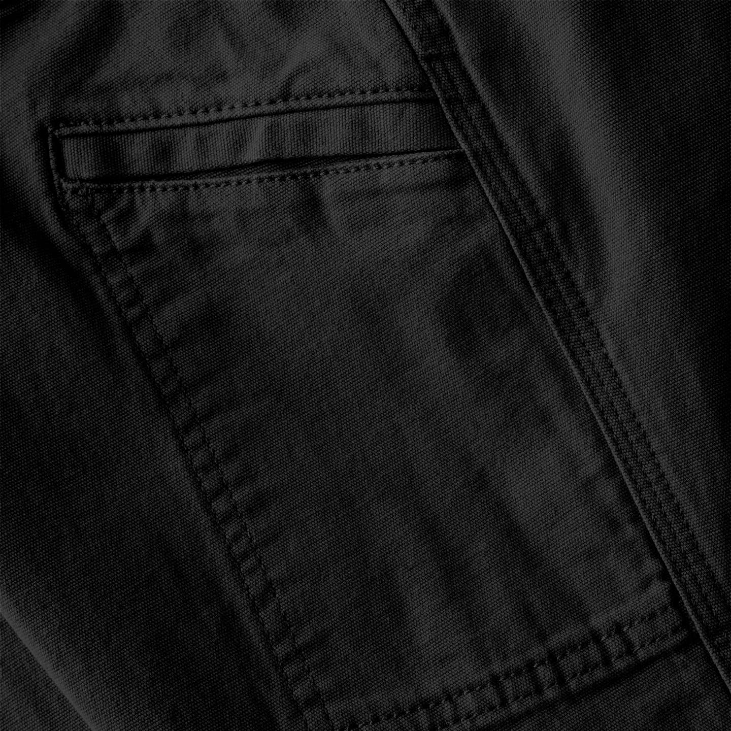 Мужские брюки Carhartt Relaxed Straight Rigby Dungaree, цвет: Чёрный — фото 9