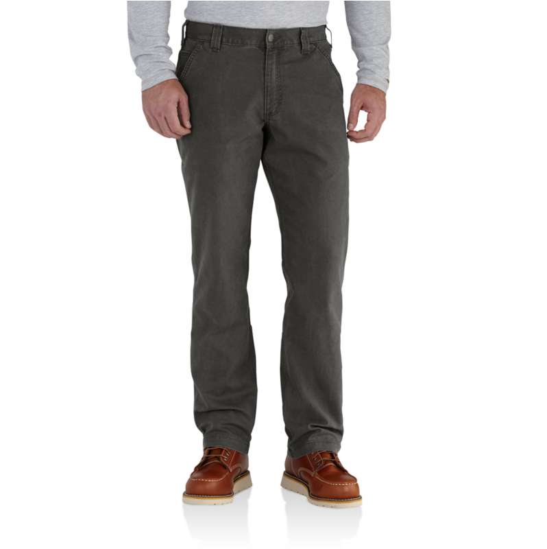 Carhartt  Peat Relaxed Straight Rigby Canvas Dungaree Work Pants
