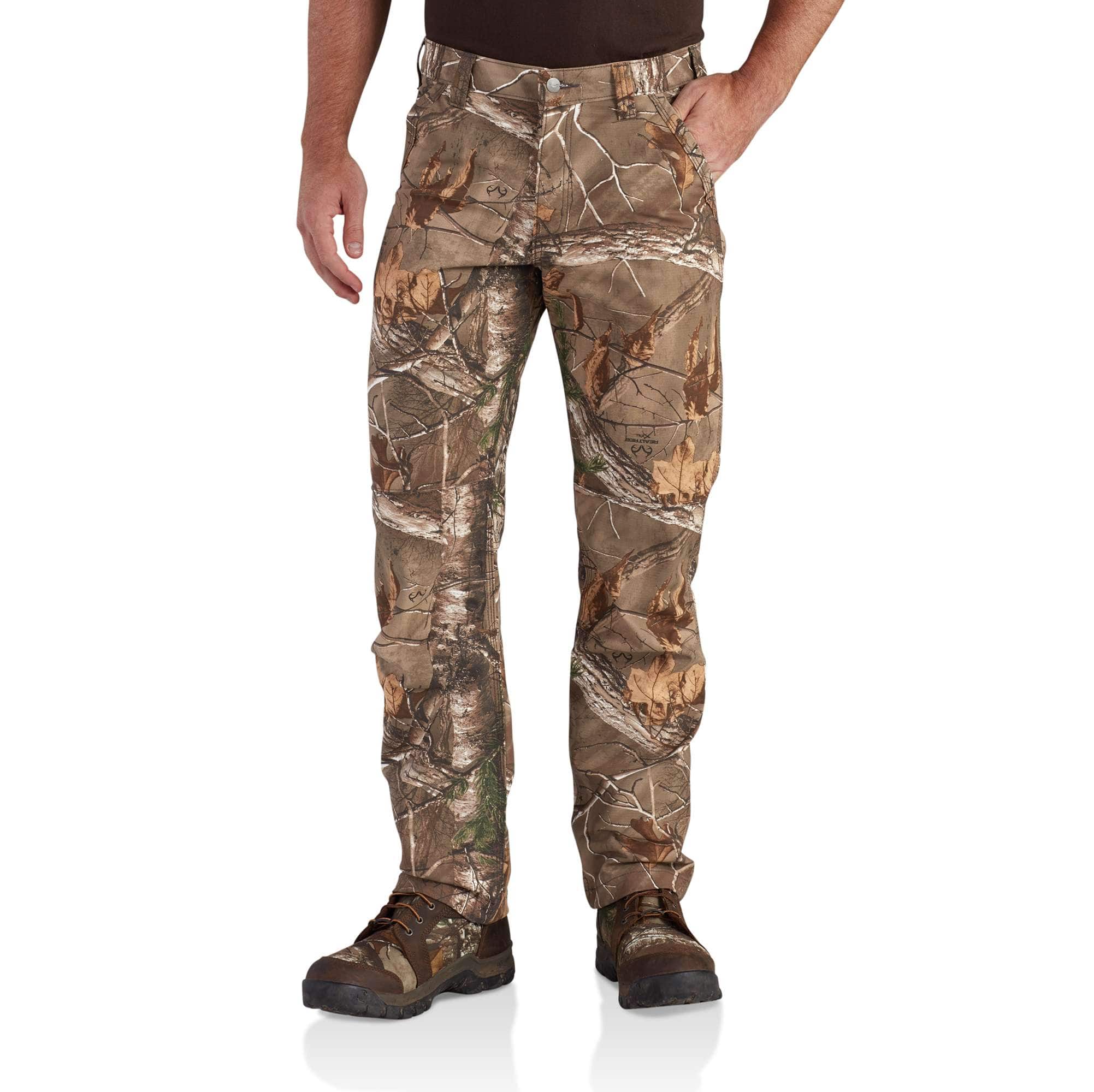 carhartt mens camo cargo pants
