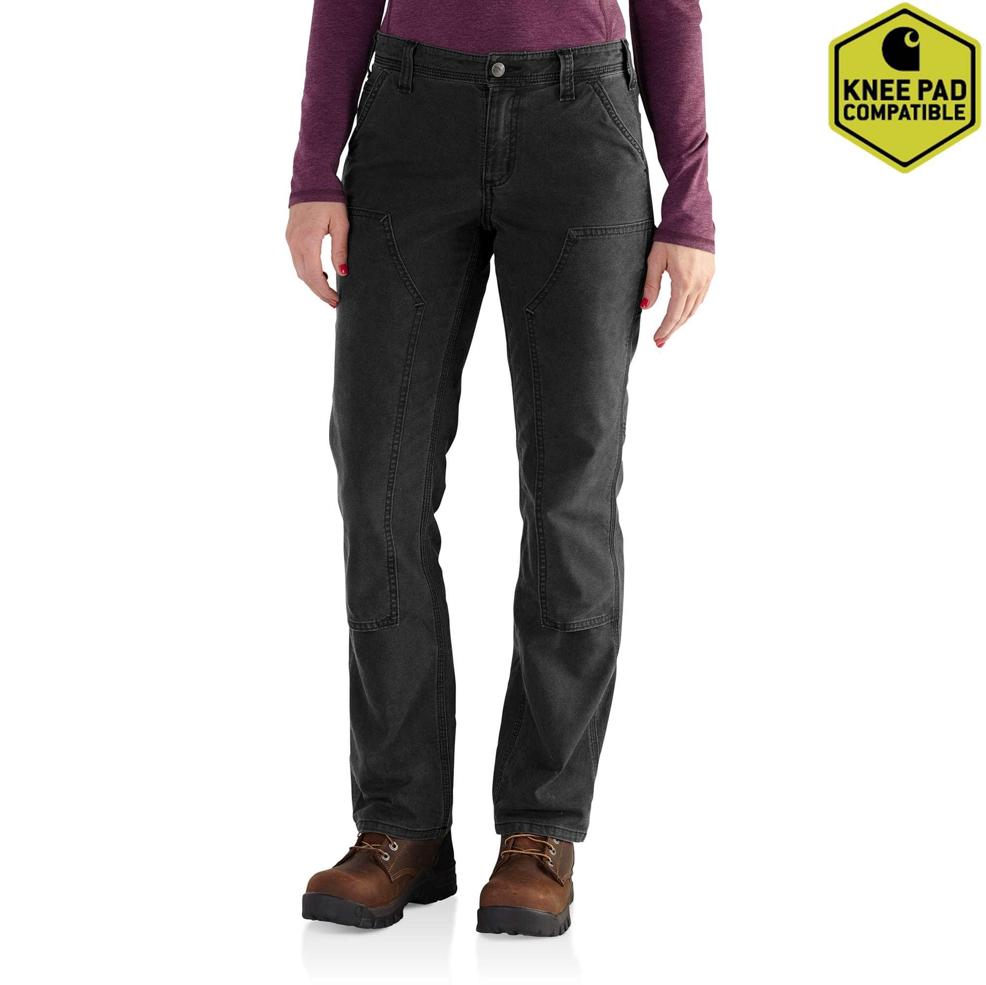 women's carhartt double front pants