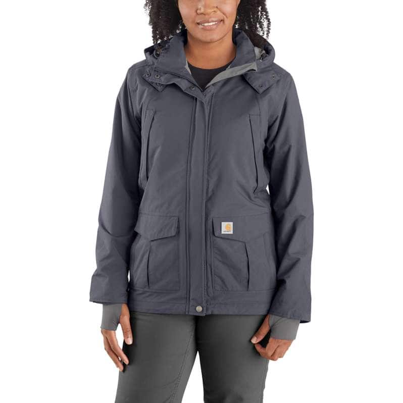 Carhartt Womens Waterproof Rainstorm Coat Work Utility Outerwear