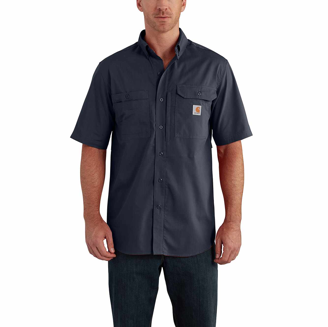 Men's Carhartt Force® Ridgefield Solid Short Sleeve Shirt | Carhartt