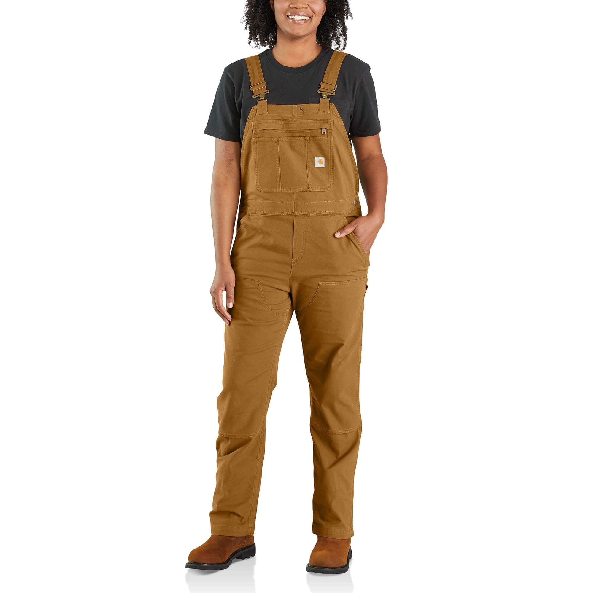 carhartt denim overalls womens