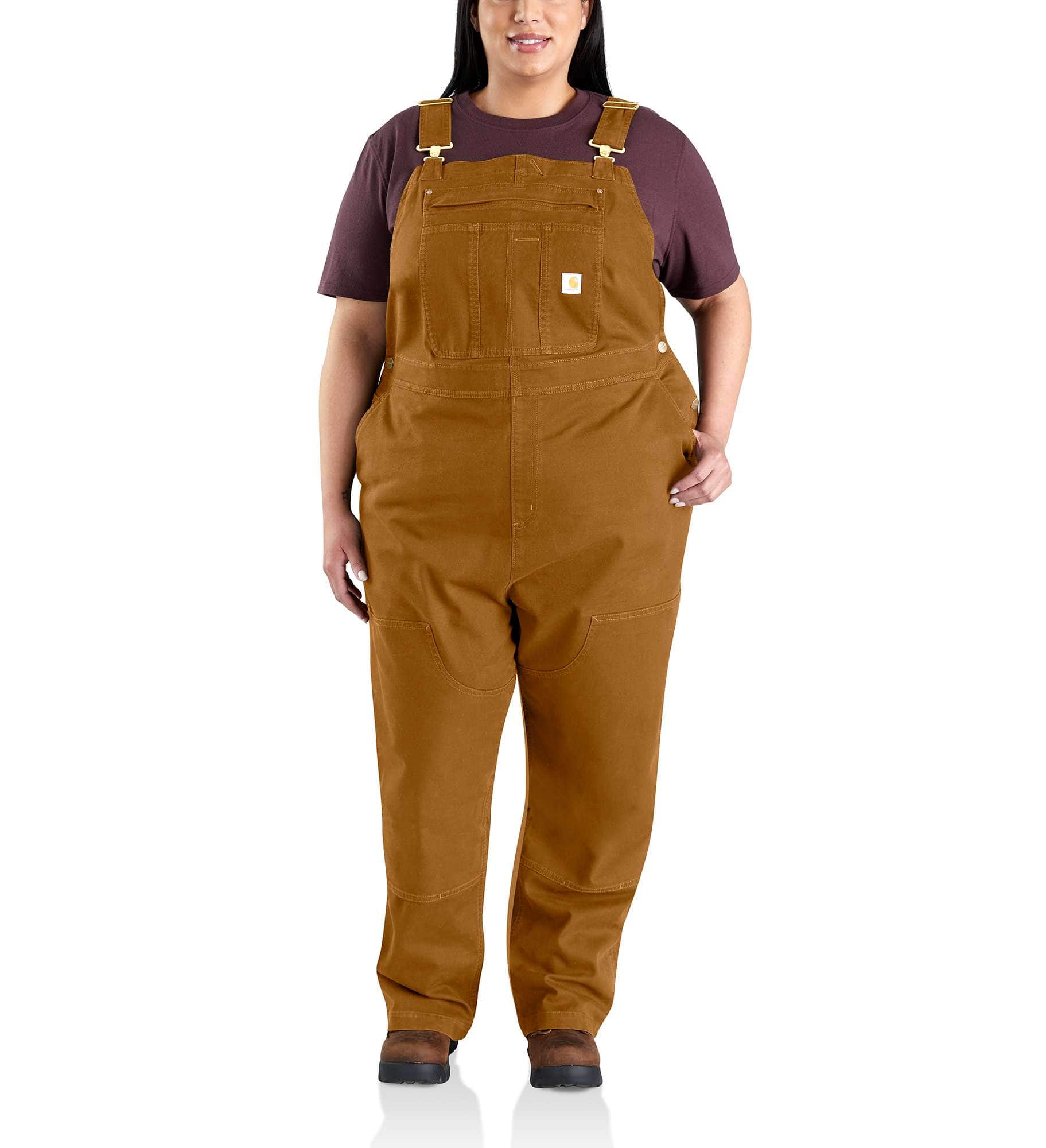 Additional thumbnail 4 of Rugged Flex™ Loose Fit Canvas Bib Dungarees