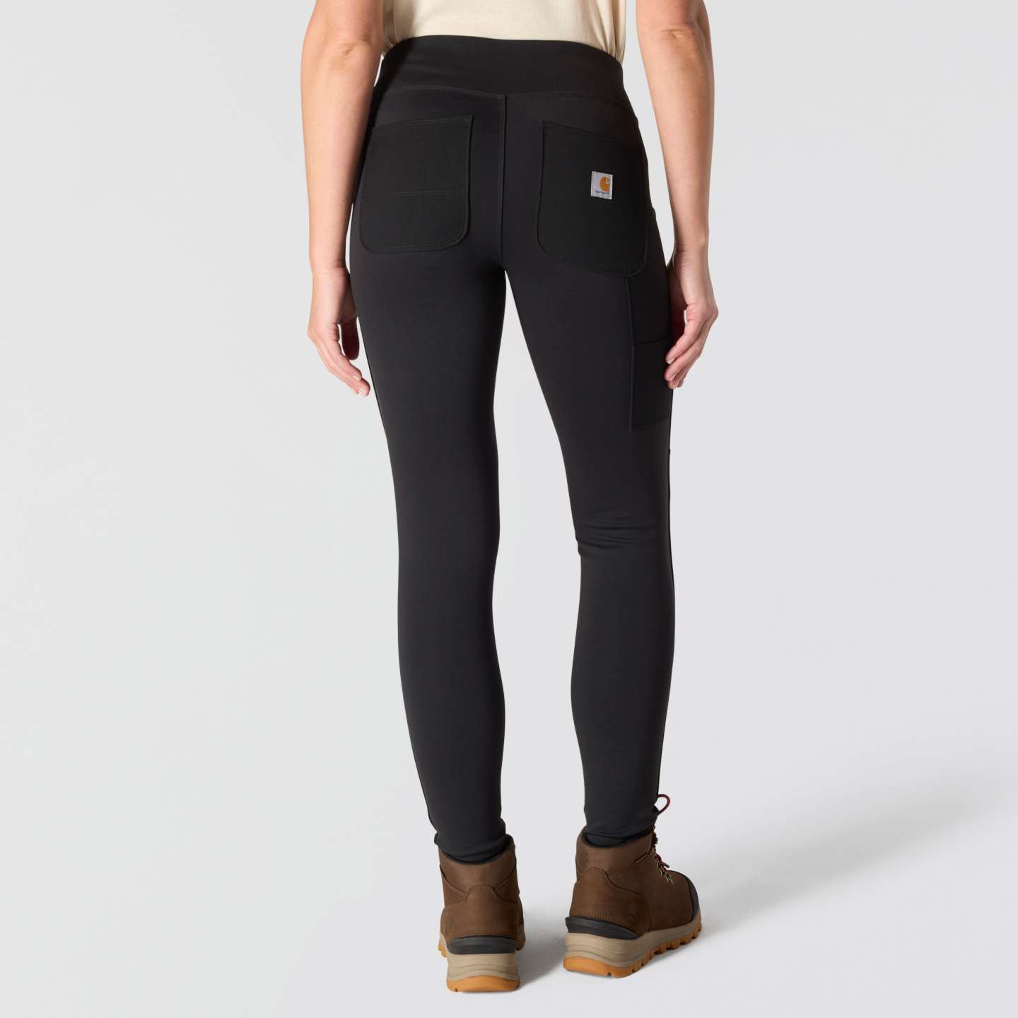 Женские леггинсы Carhartt Force Midweight Legging, цвет: Чёрный — фото 2