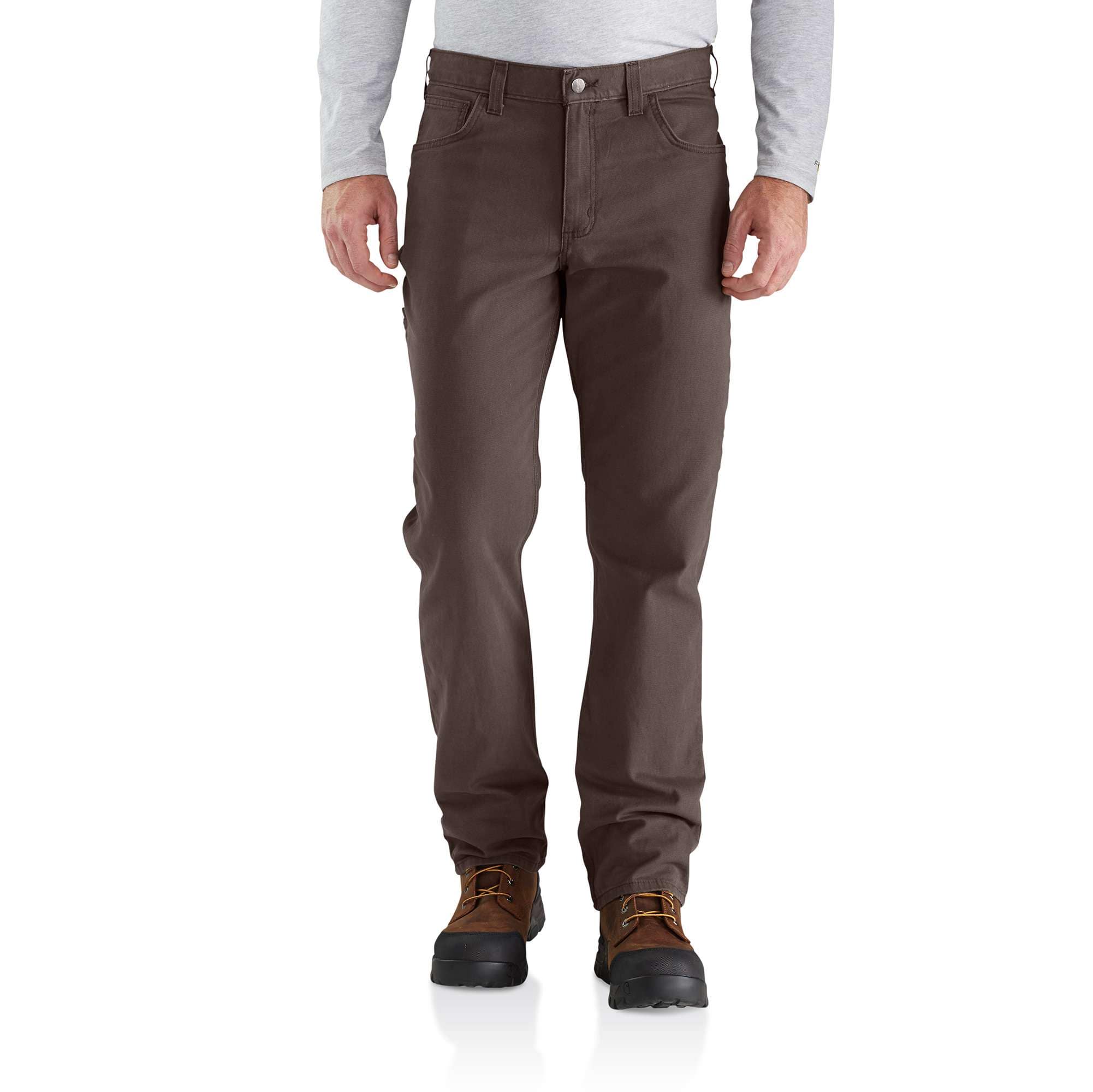 Men's 5-Pocket Pant - Relaxed Fit Rugged Flex® Canvas