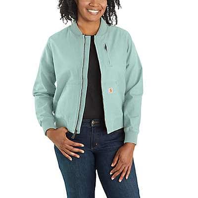 Carhartt Women's Carhartt Brown Women's Rugged Flex® Relaxed Fit Canvas Jacket - 1 Warm Rating