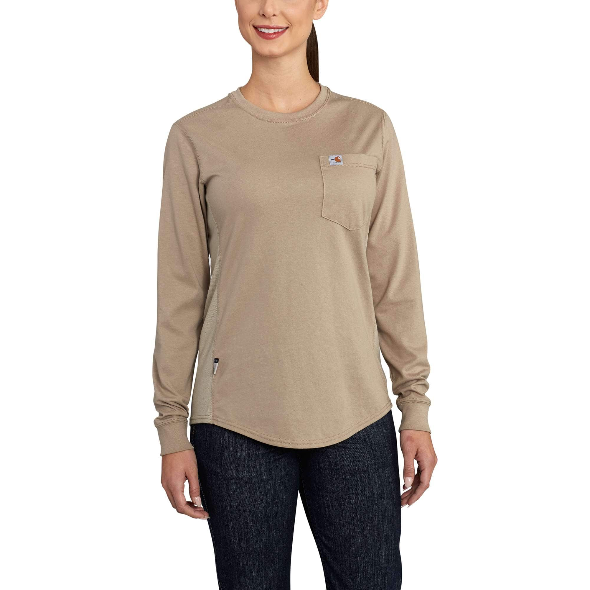 Flame-Resistant Force Cotton Long-Sleeve T-Shirt