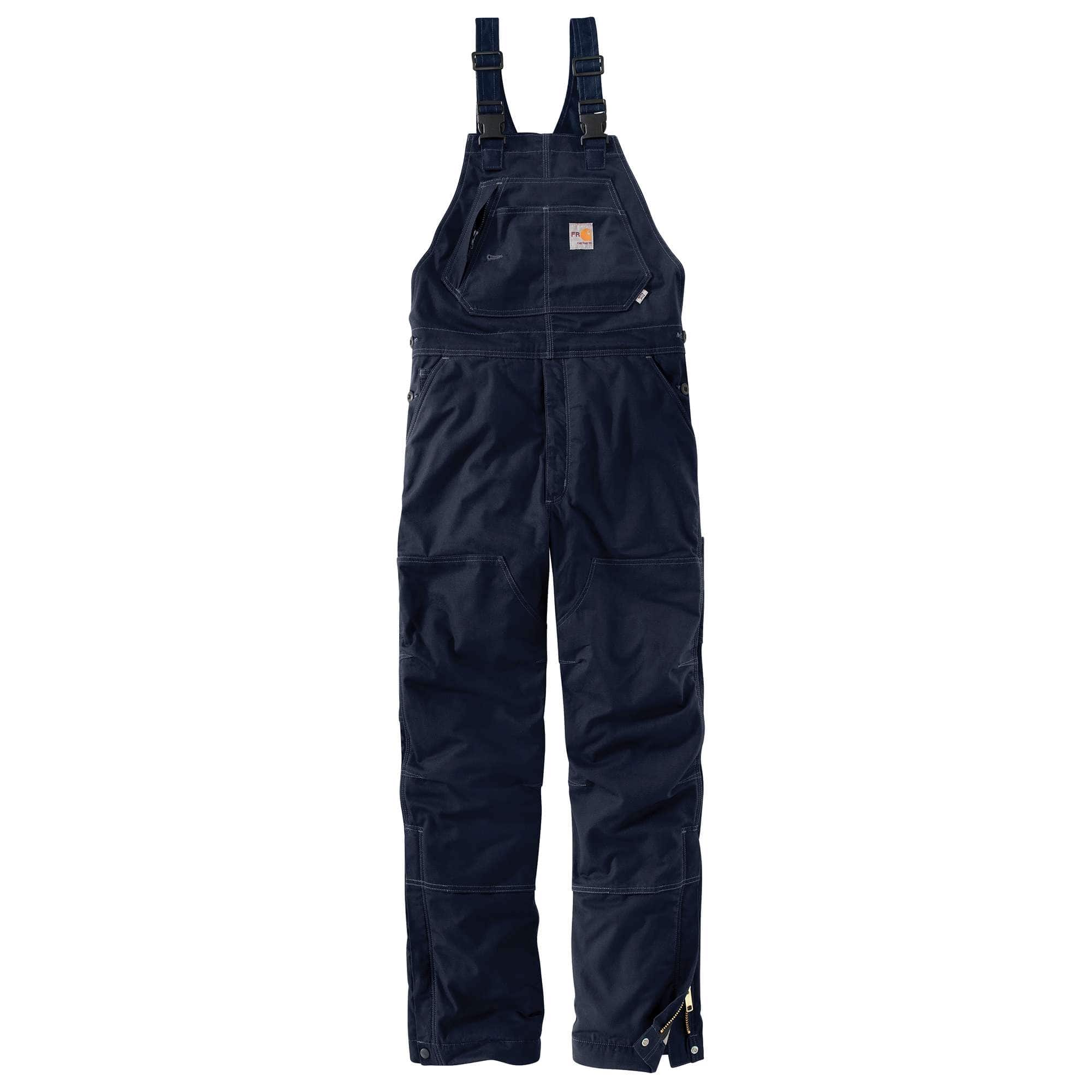 carhartt fr denim bibs