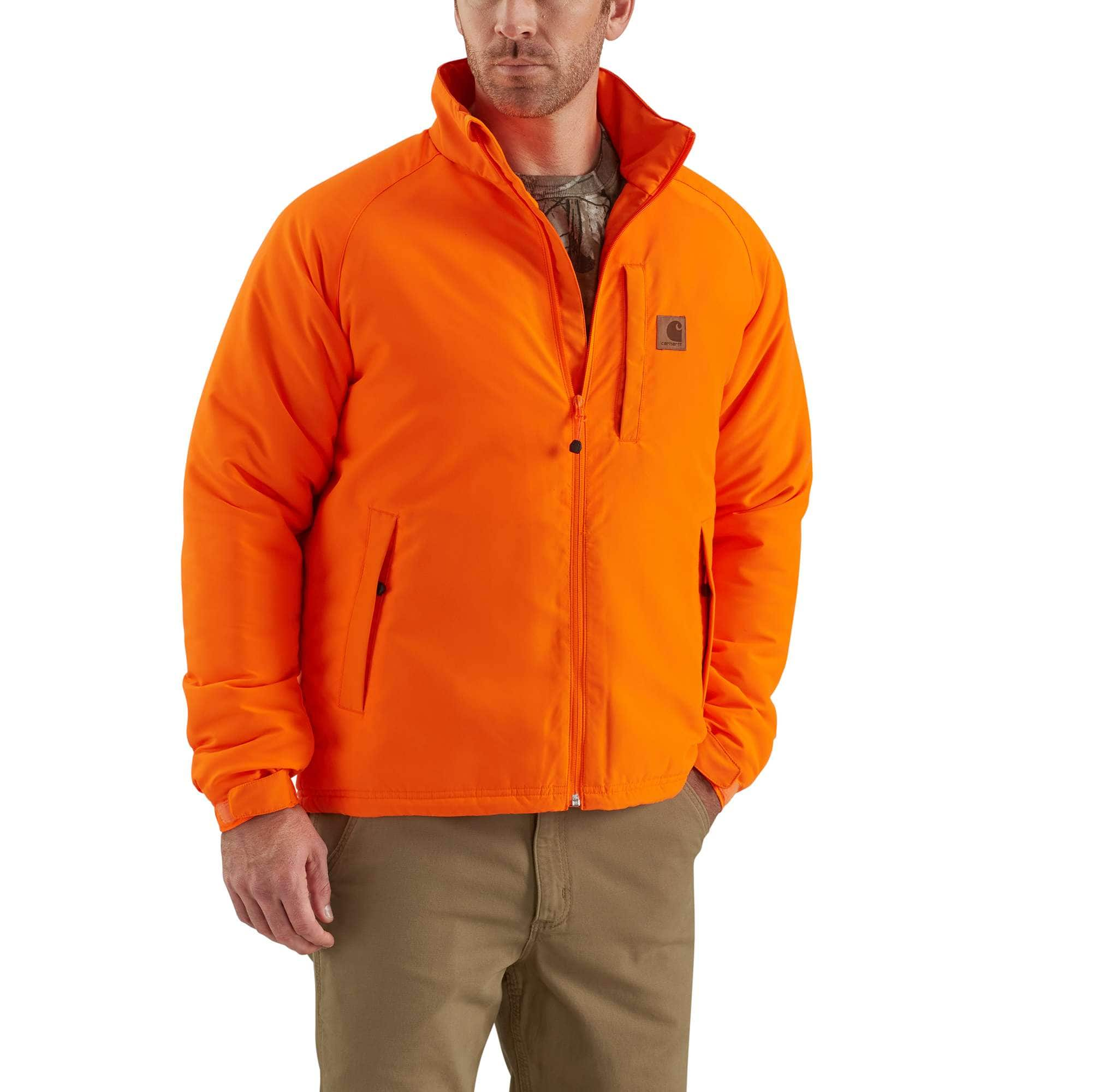 carhartt hunting jacket blaze orange