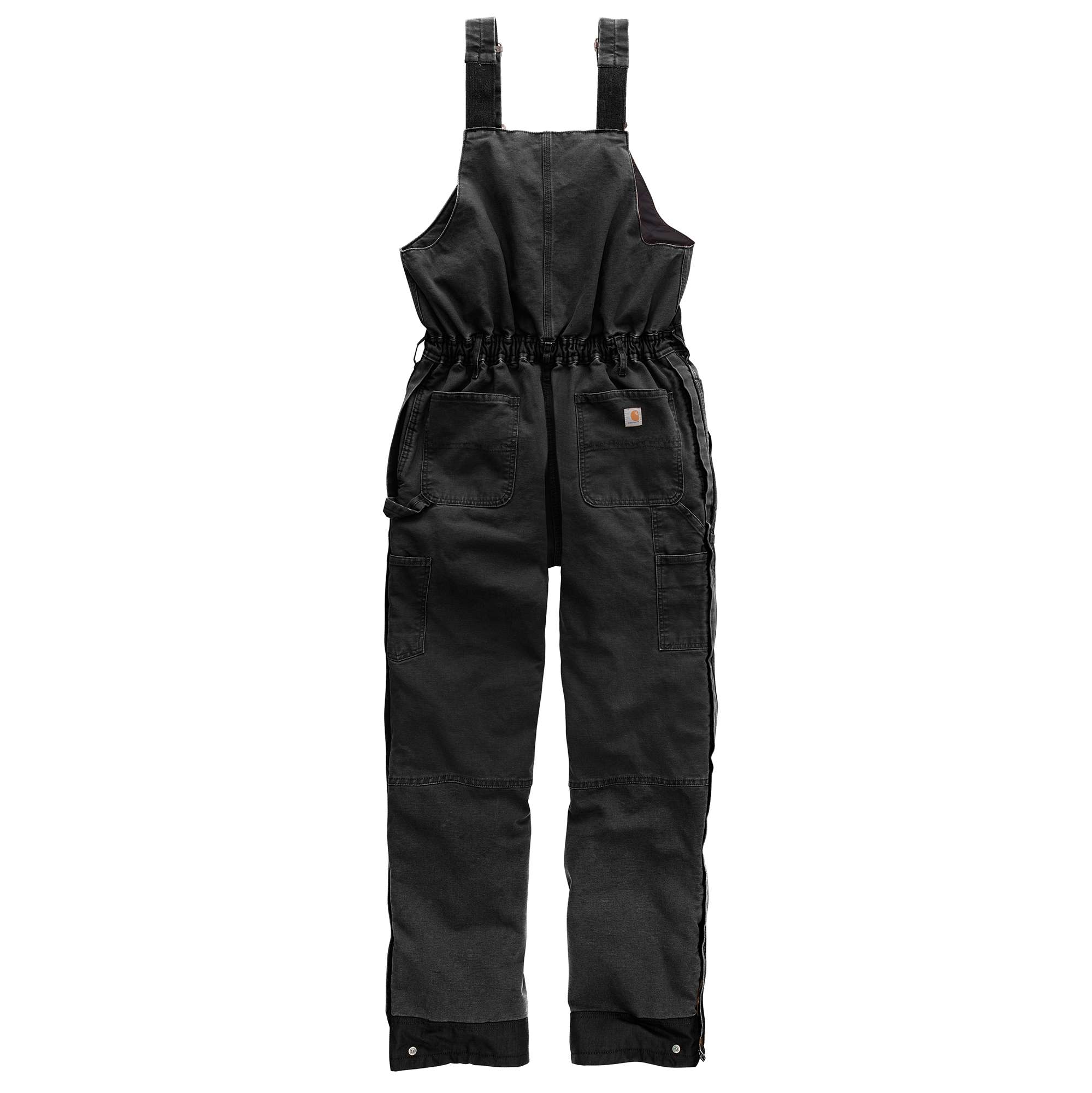 carhartt denim overalls women's