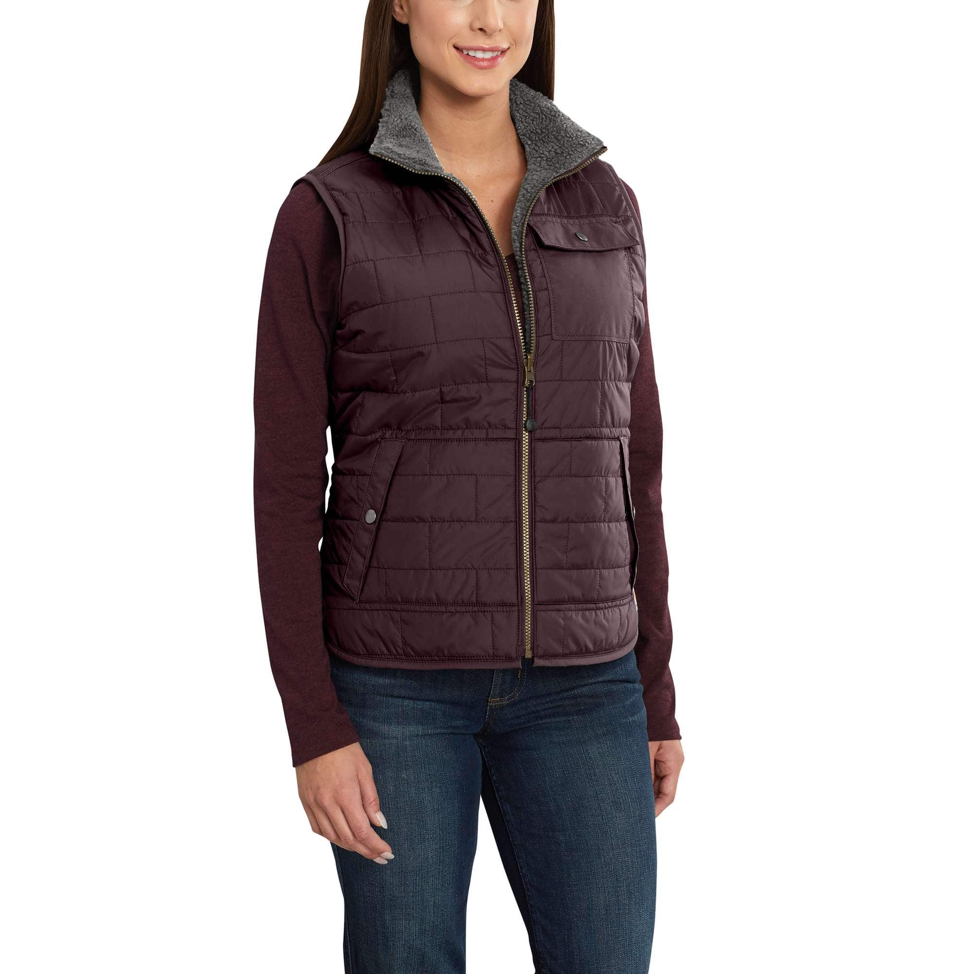 carhartt women's vest with hood