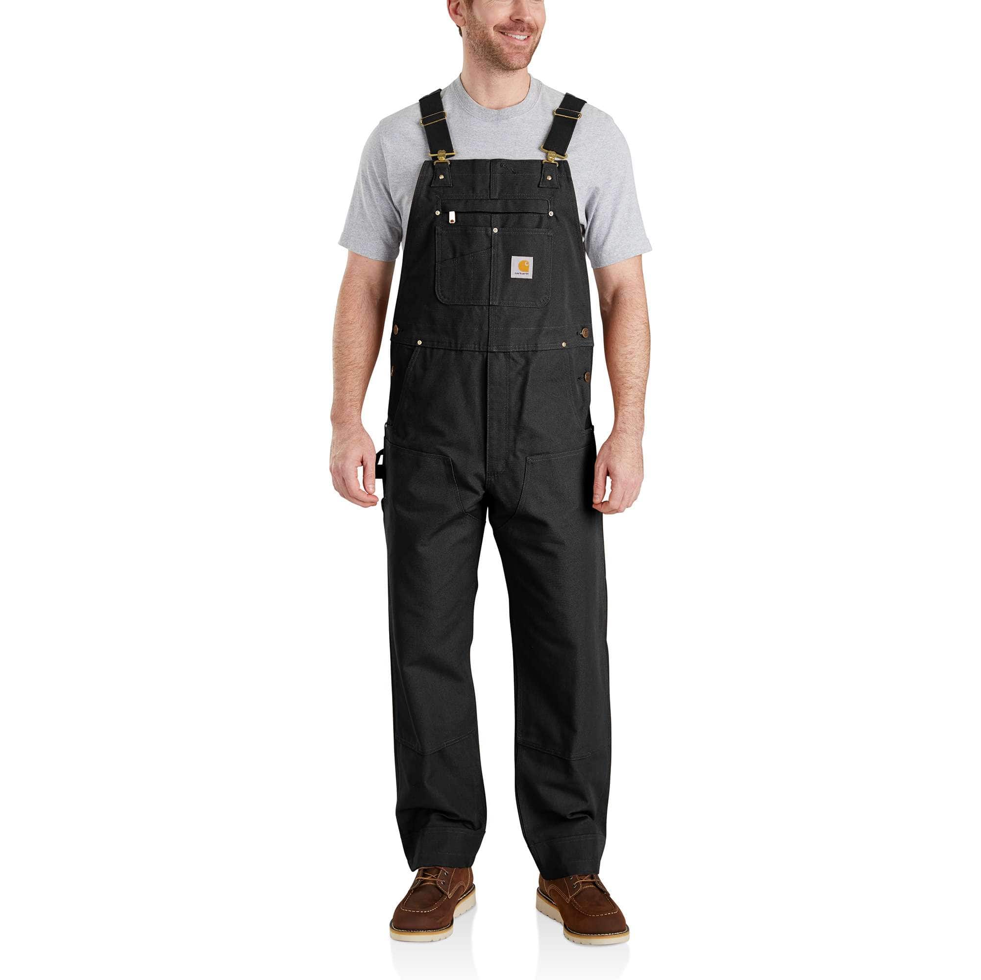 Carhartt Loose Fit Firm Duck Insulated Bib Overall - Presleys Outdoors