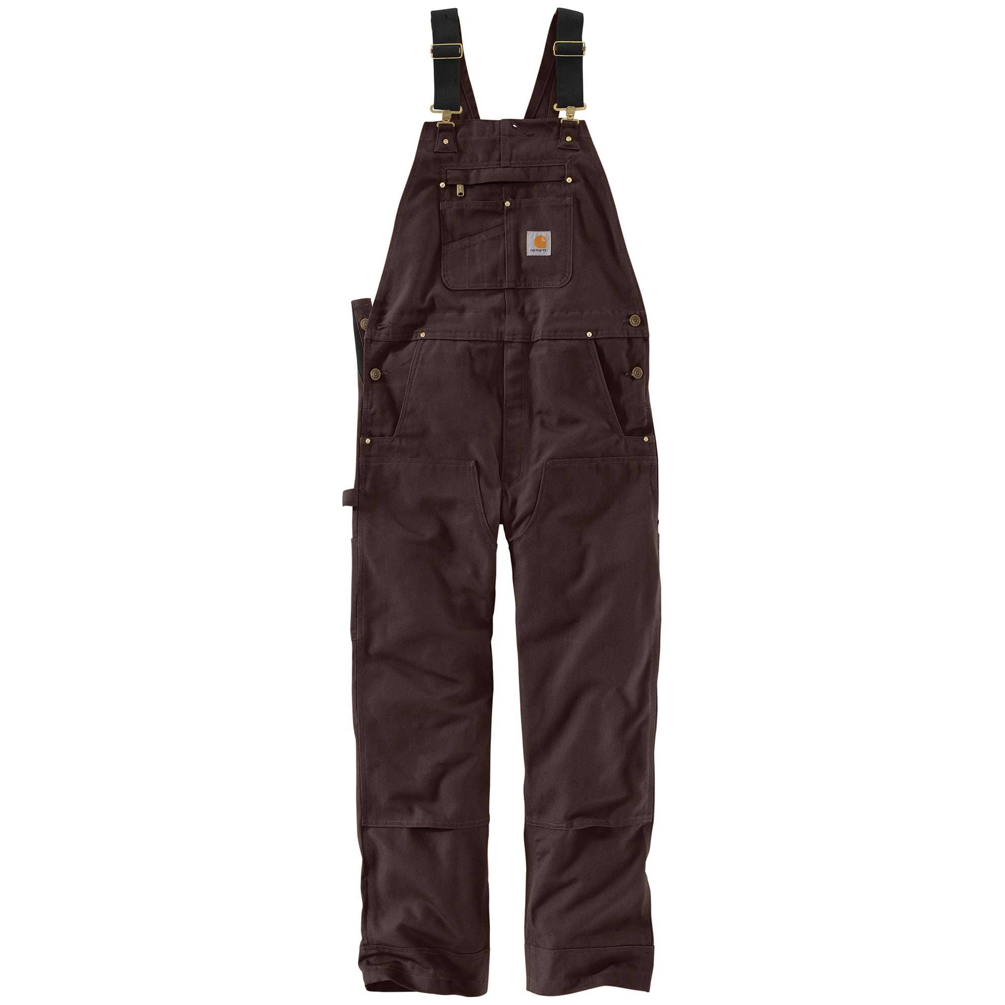 Carhartt insulated overalls men's best sale