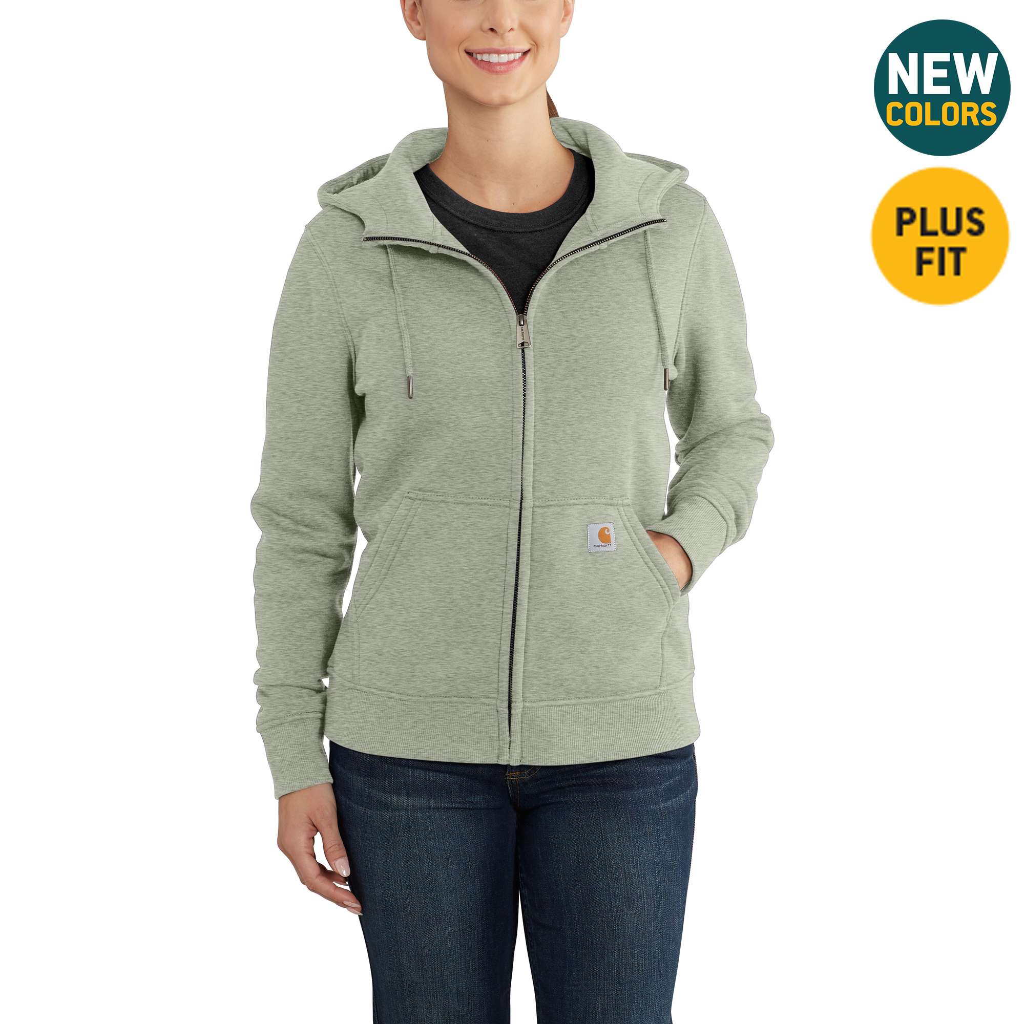 womens full zip sweatshirt