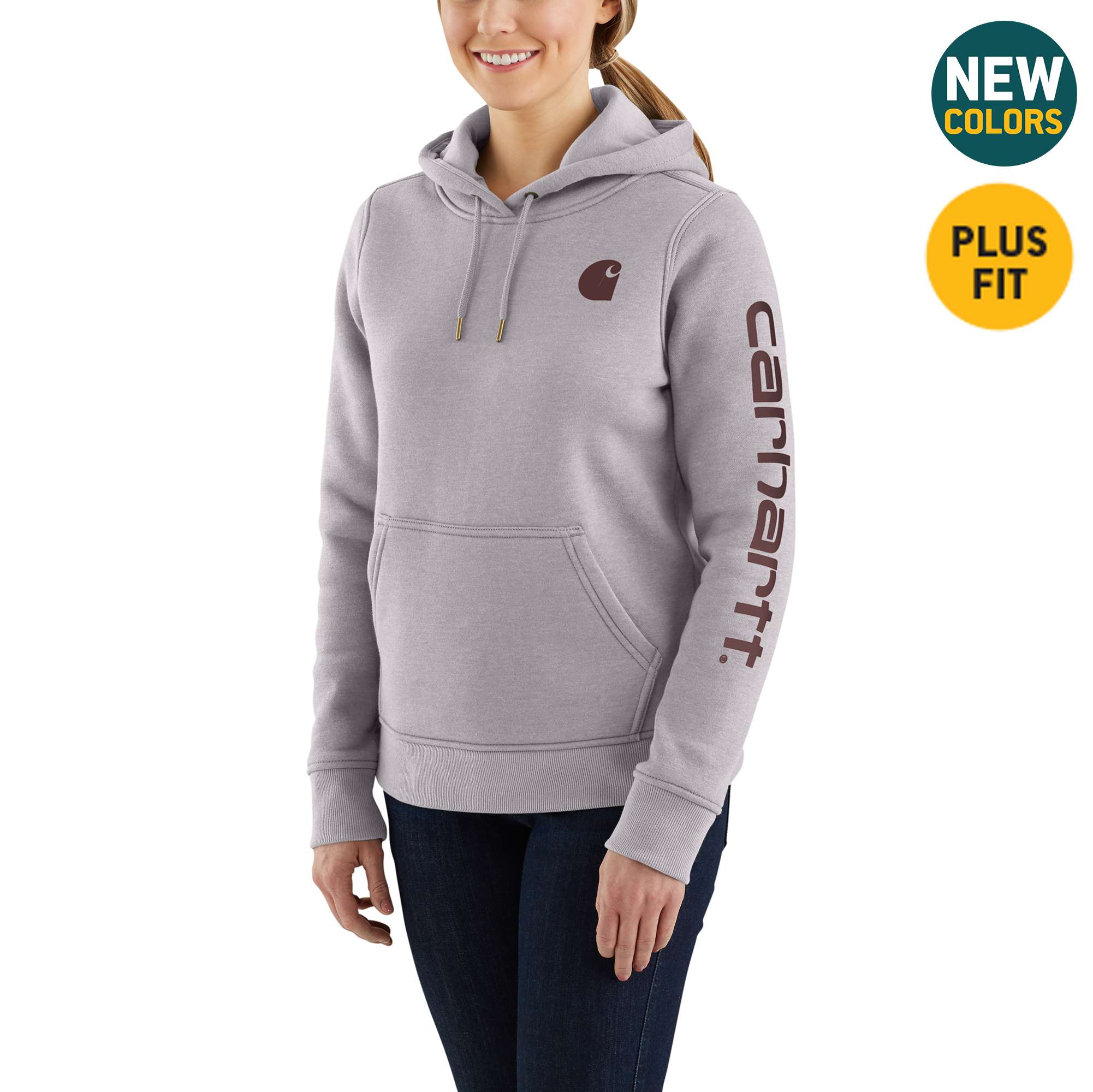 carhartt clarksburg graphic sleeve pullover sweatshirt