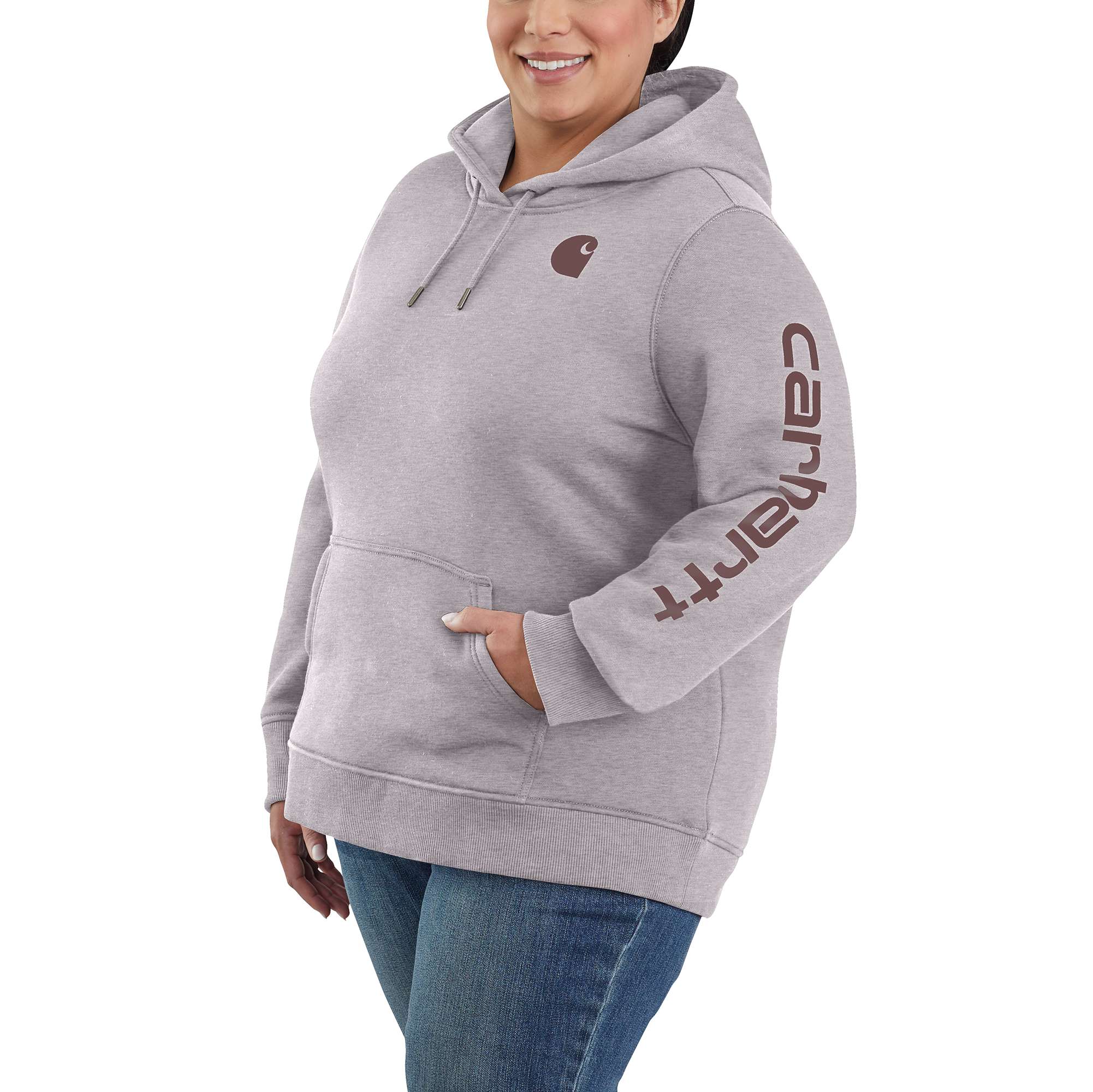 carhartt clarksburg graphic sleeve pullover sweatshirt