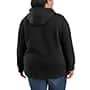 Additional thumbnail 4 of Women's Relaxed Fit Midweight Logo Sleeve Graphic Hoodie