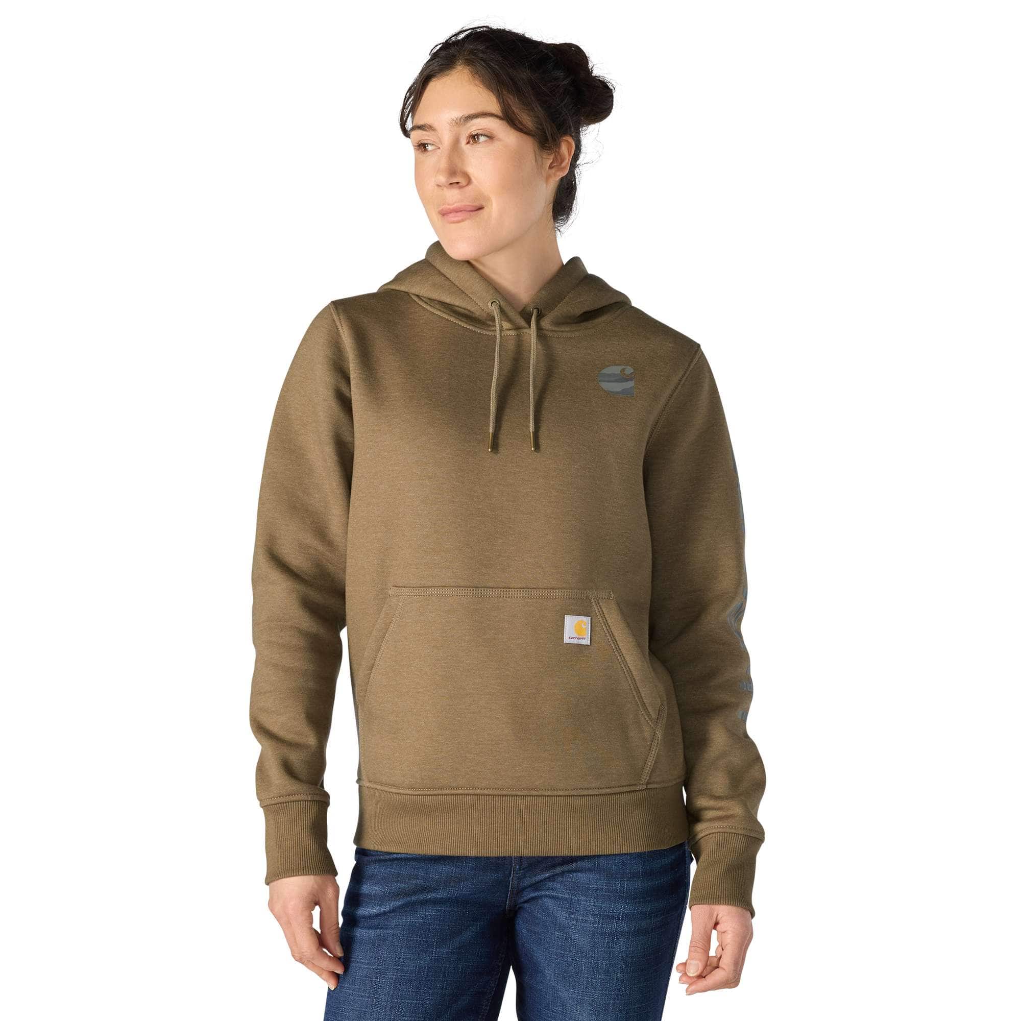 Carhartt Women's Iconic Clarksburg Logo Sweatshirt