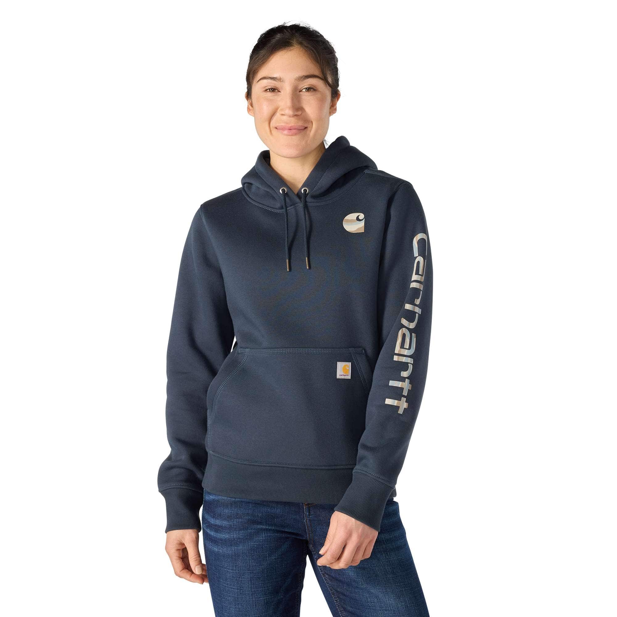 Carhartt Women's Iconic Clarksburg Logo Sweatshirt