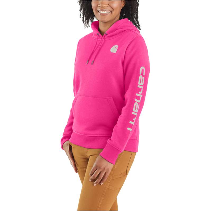 Carhartt Womens relaxed fit midweight logo hoodie *discontinued color* Size deals XS