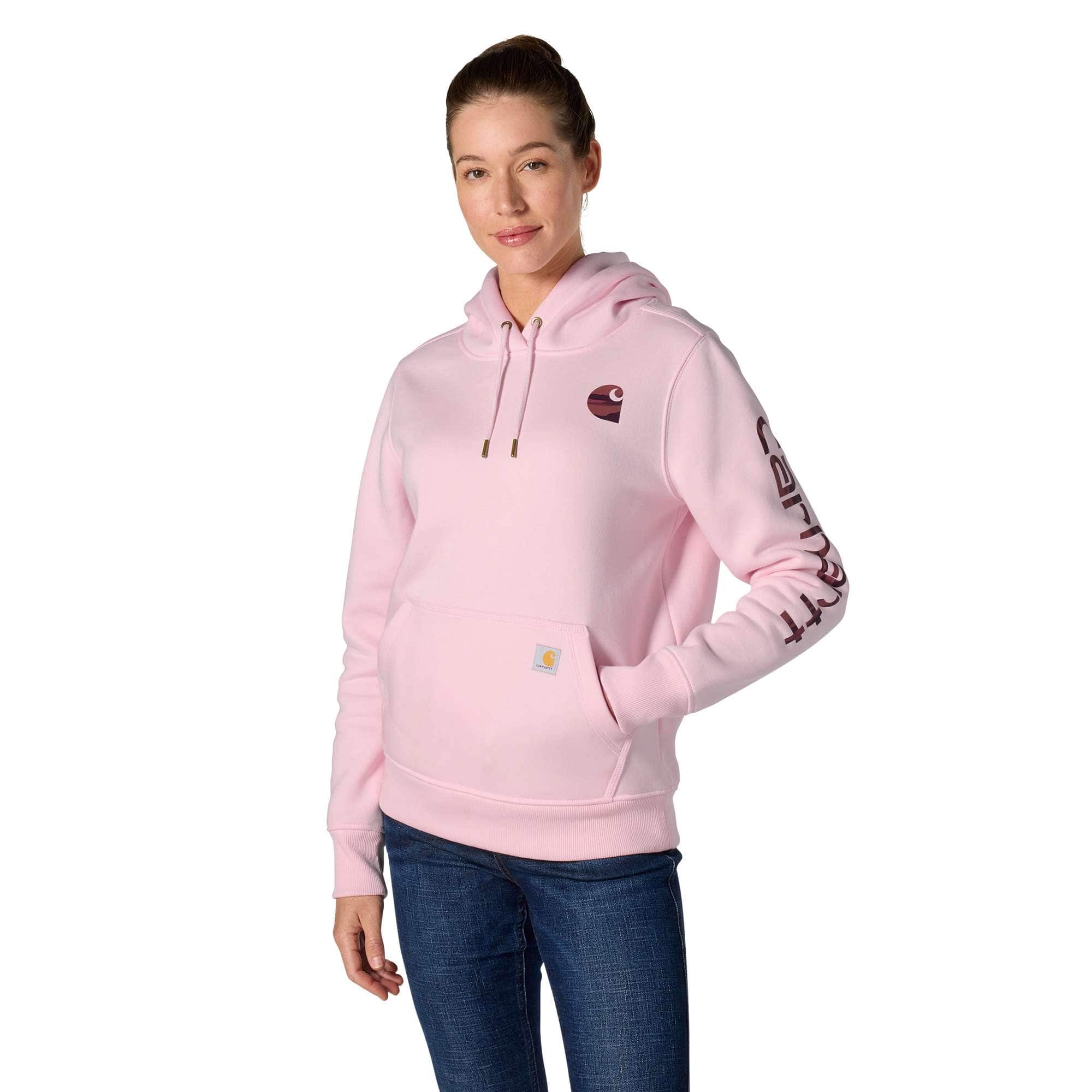 Carhartt Women's Iconic Clarksburg Logo Sweatshirt