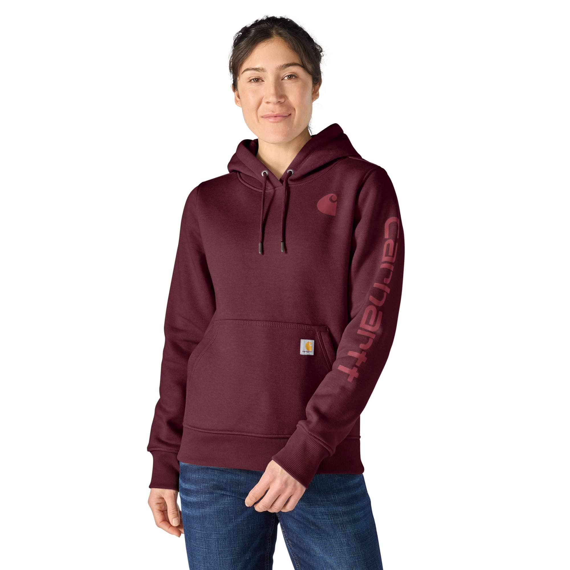 Carhartt Women's Iconic Clarksburg Logo Sweatshirt