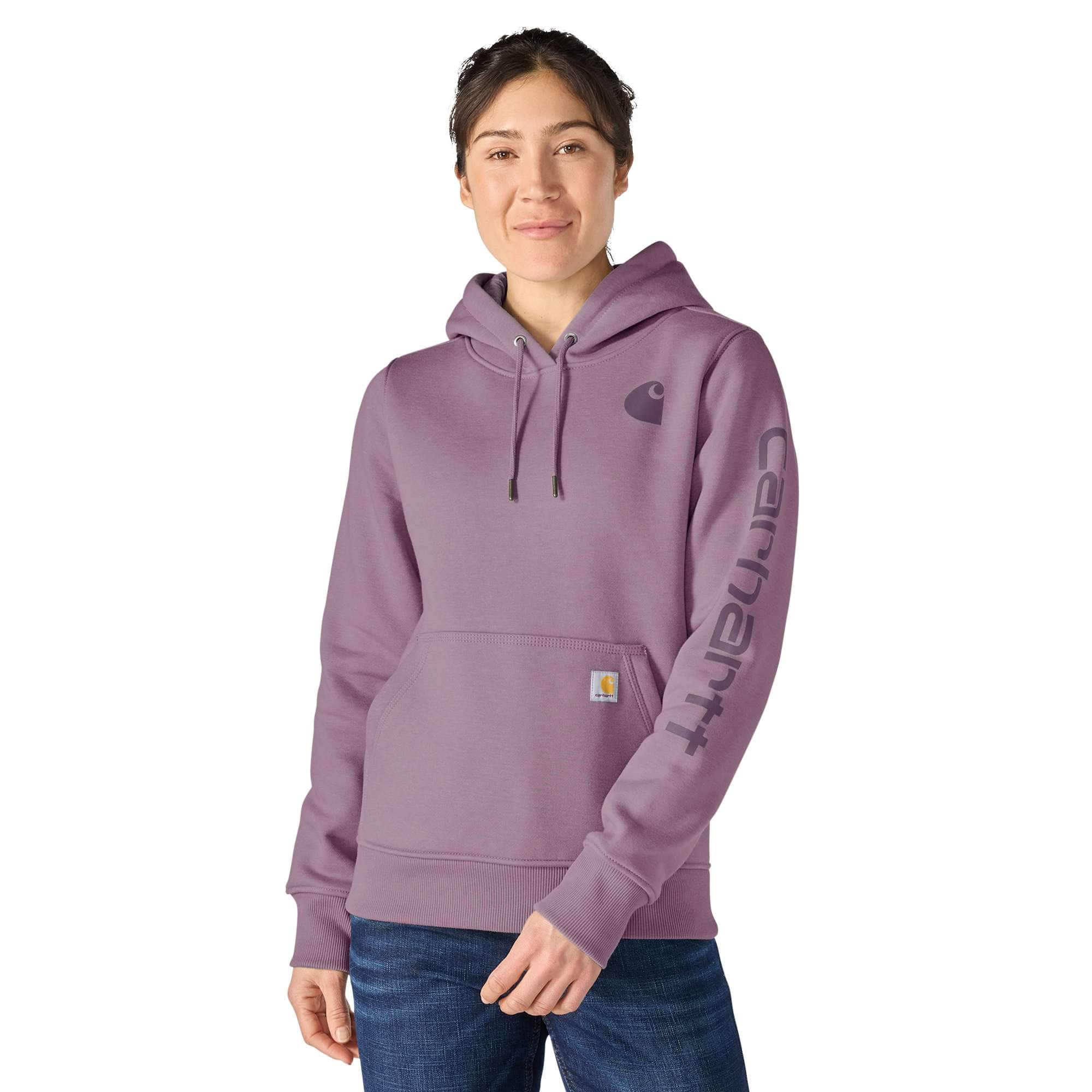 Carhartt Women's Iconic Clarksburg Logo Sweatshirt