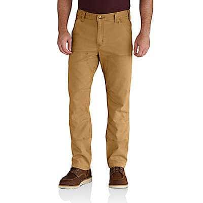 Carhartt Men's Hickory Rugged Flex® Relaxed Fit Canvas Double-Front Utility Work Pant