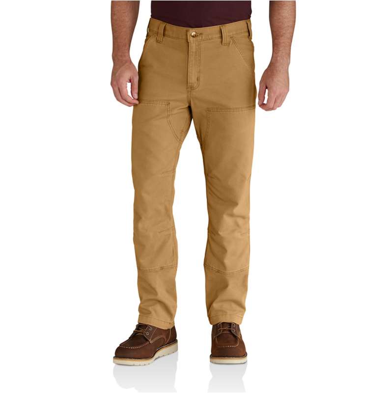 Carhartt Pants Men 31x31 Tan Khaki Relaxed Fit Cotton Stretch Workwear