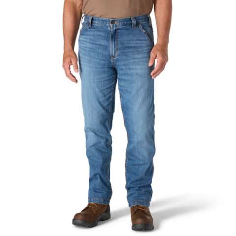 Мужские брюки Carhartt Relaxed Straight Rugged Flex™ Denim Dungaree