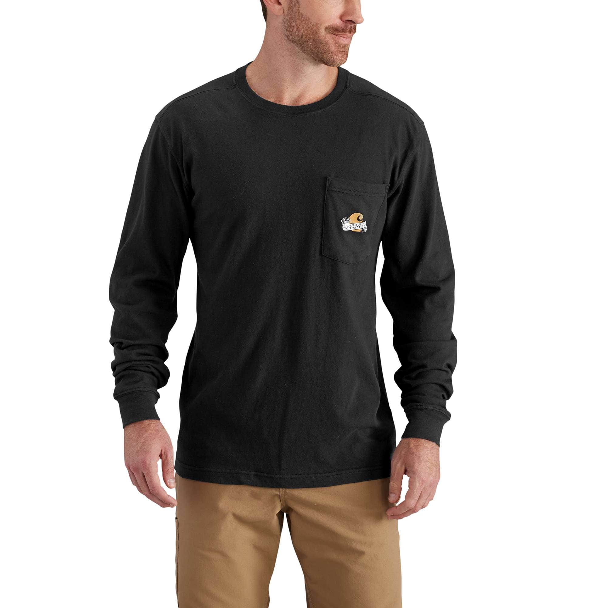 Men's Maddock Graphic Woodsman Long-Sleeve T-Shirt 102863 | Carhartt