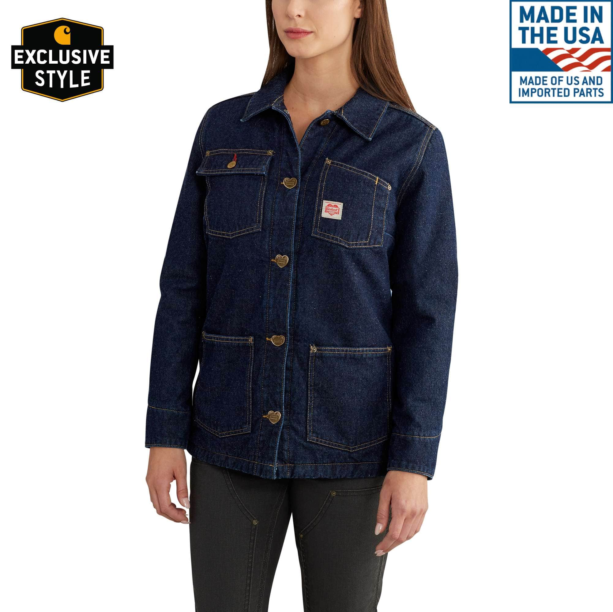 Women's Heritage Denim Chore Coat 102901 | Carhartt