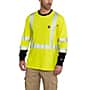 Additional thumbnail 1 of Flame-Resistant High-Visibility Force Long-Sleeve T-Shirt -Class 3
